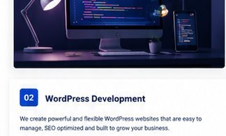 Web development workspace